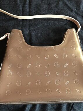 Gold Guess Tote Purse
